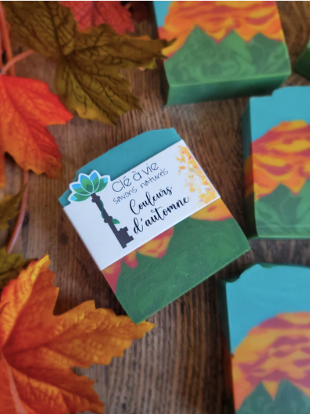 Savon couleurs d'automne - Clé à vie